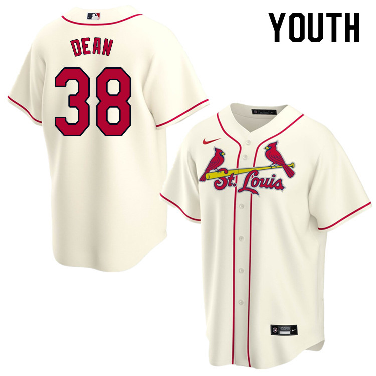 Nike Youth #38 Austin Dean St.Louis Cardinals Baseball Jerseys Sale-Cream - Click Image to Close